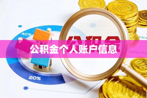 鹿港公积金个人账户信息