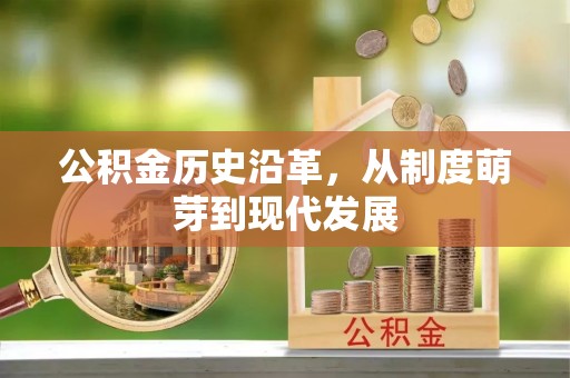鹿港公积金历史沿革，从制度萌芽到现代发展