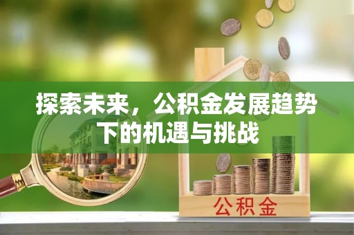 鹿港探索未来，公积金发展趋势下的机遇与挑战