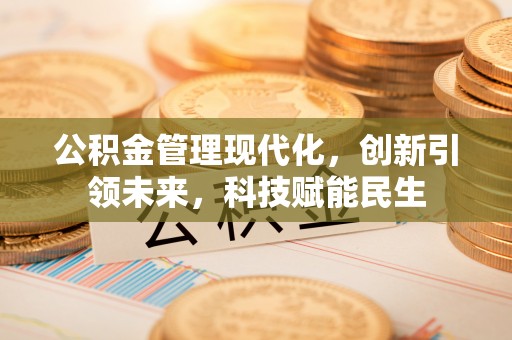 鹿港公积金管理现代化，创新引领未来，科技赋能民生