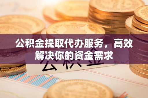 鹿港公积金提取代办服务，高效解决你的资金需求