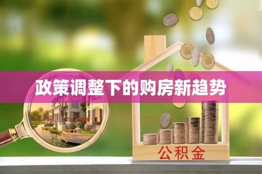 鹿港政策调整下的购房新趋势