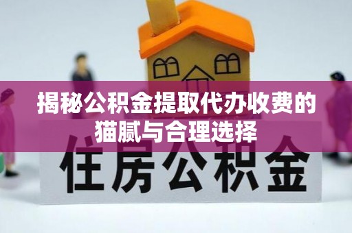 鹿港揭秘公积金提取代办收费的猫腻与合理选择